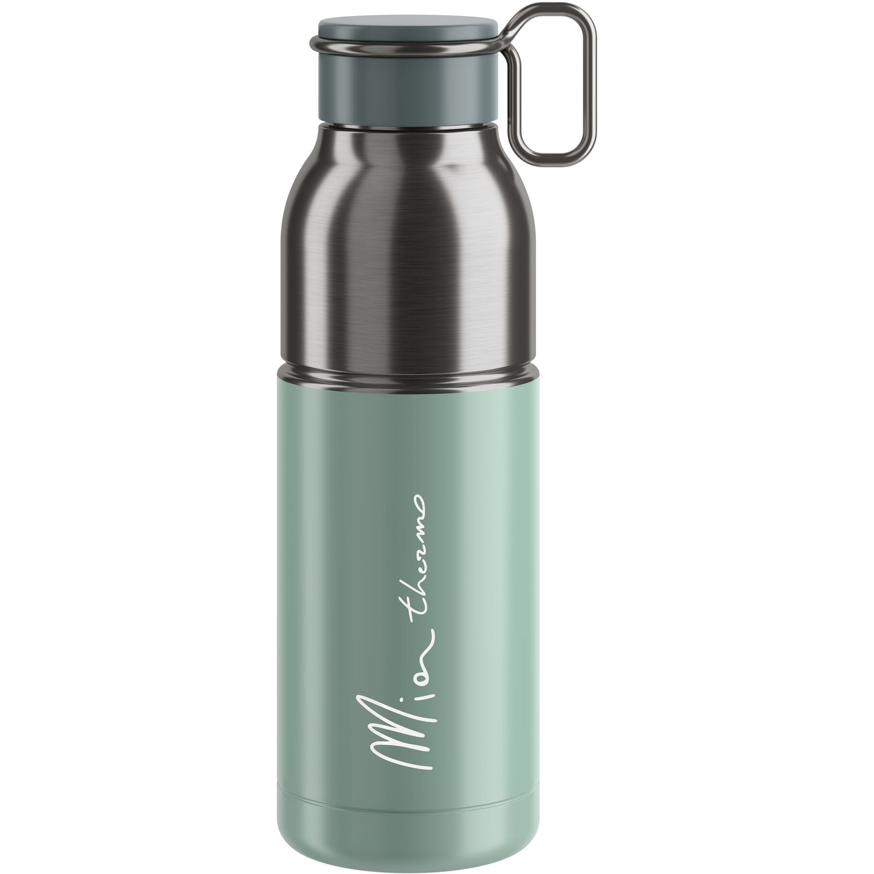 An insulated cycling water bottle